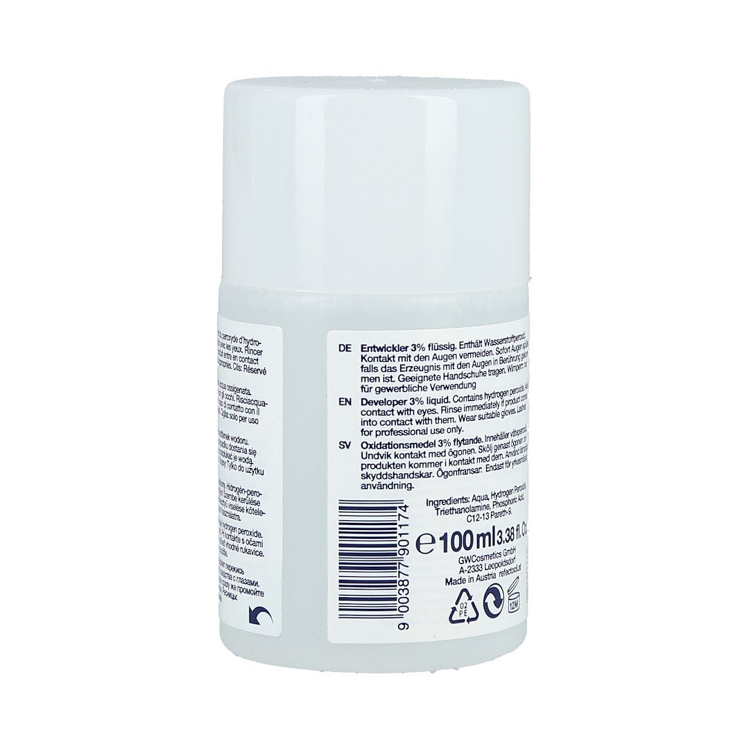 RefectoCil Skysto Oksidanto 3% 100ml Pakuotės Vaizdas