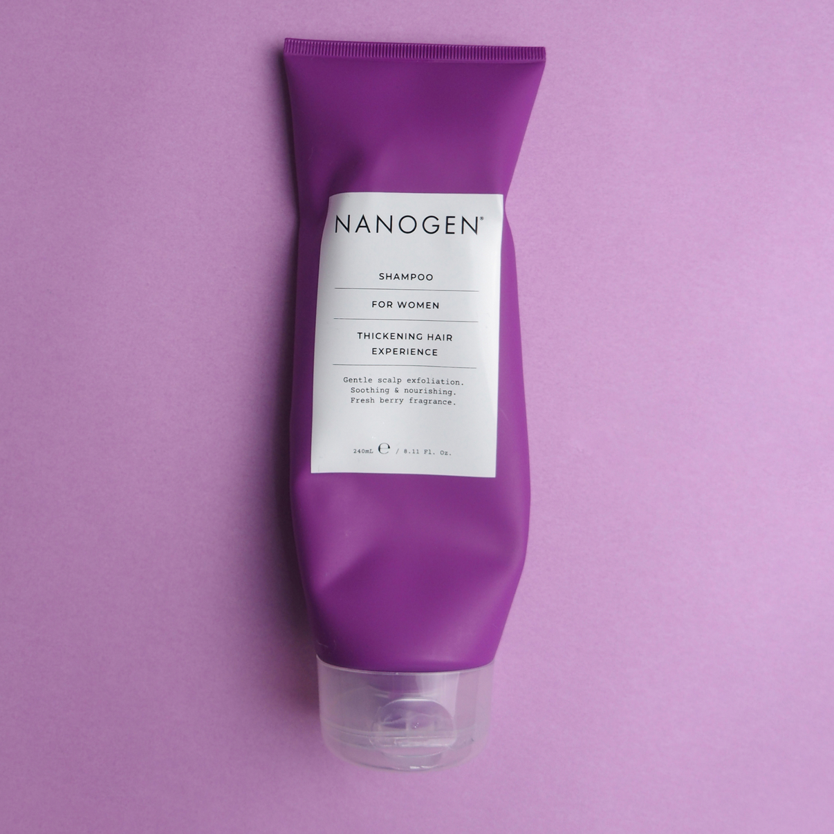 Nanogen Plaukų apimtį didinantis šampūnas moterims 240ml