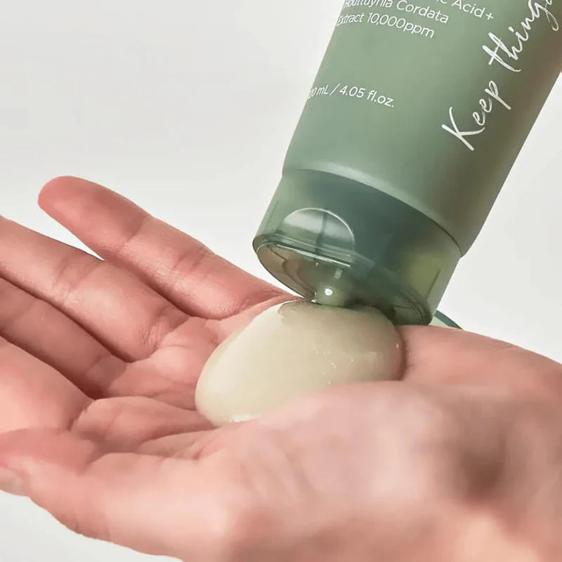 Anua širdžialapės ir kvercetino poras giliai valančios putos 150 ml
