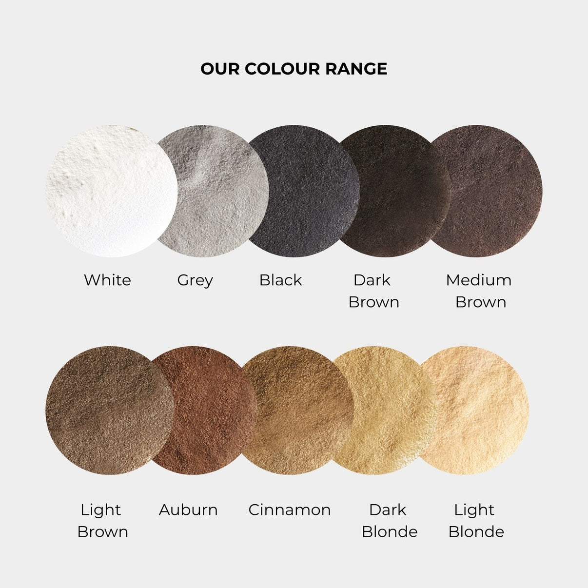 Nanogen plaukų pudra Tamsiai Ruda