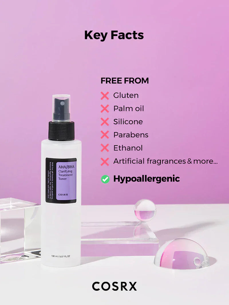 COSRX AHA/BHA skaistinantis tonikas 150 ml