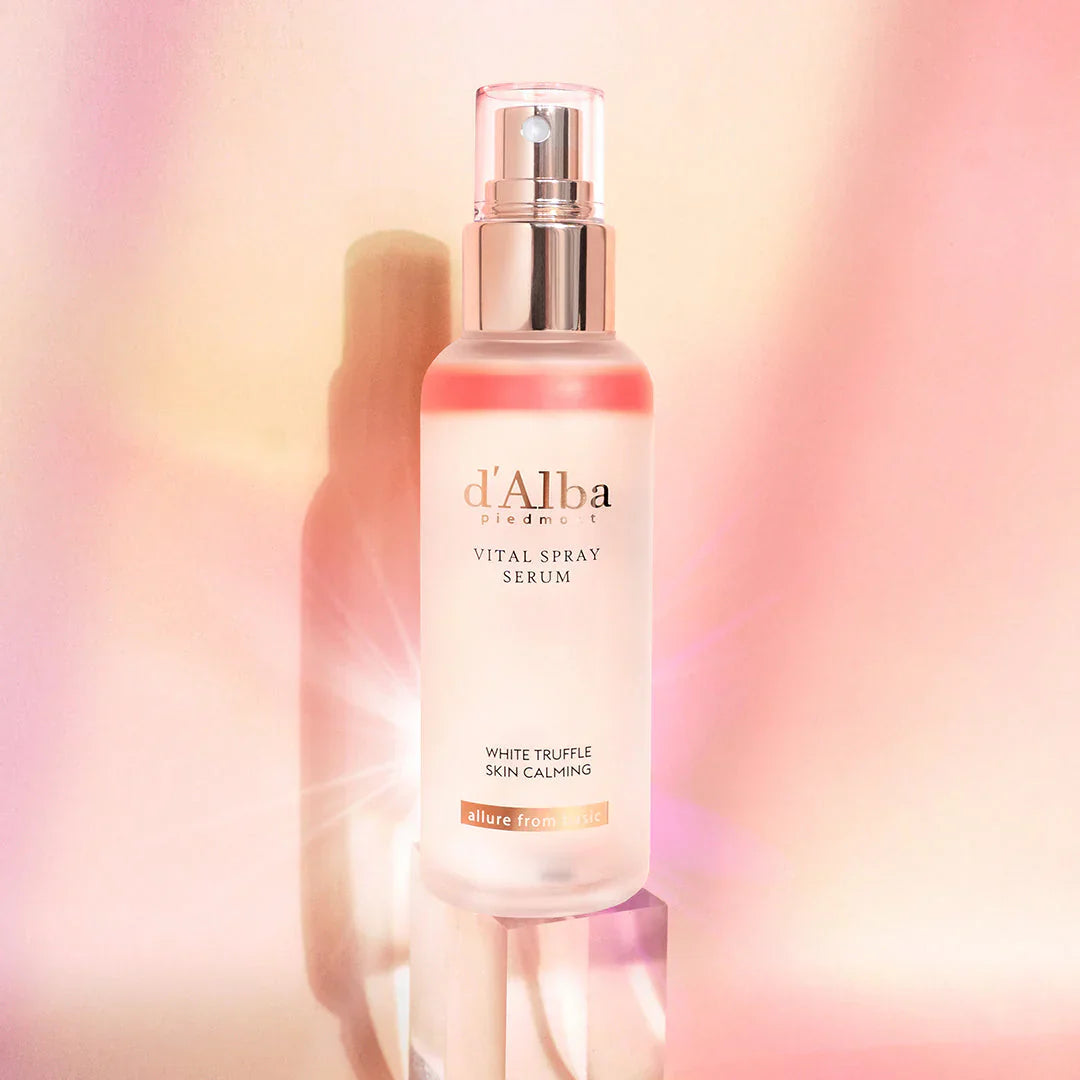 D'ALBA baltojo triufelio gaivinamasis purškiamas serumas 100 ml