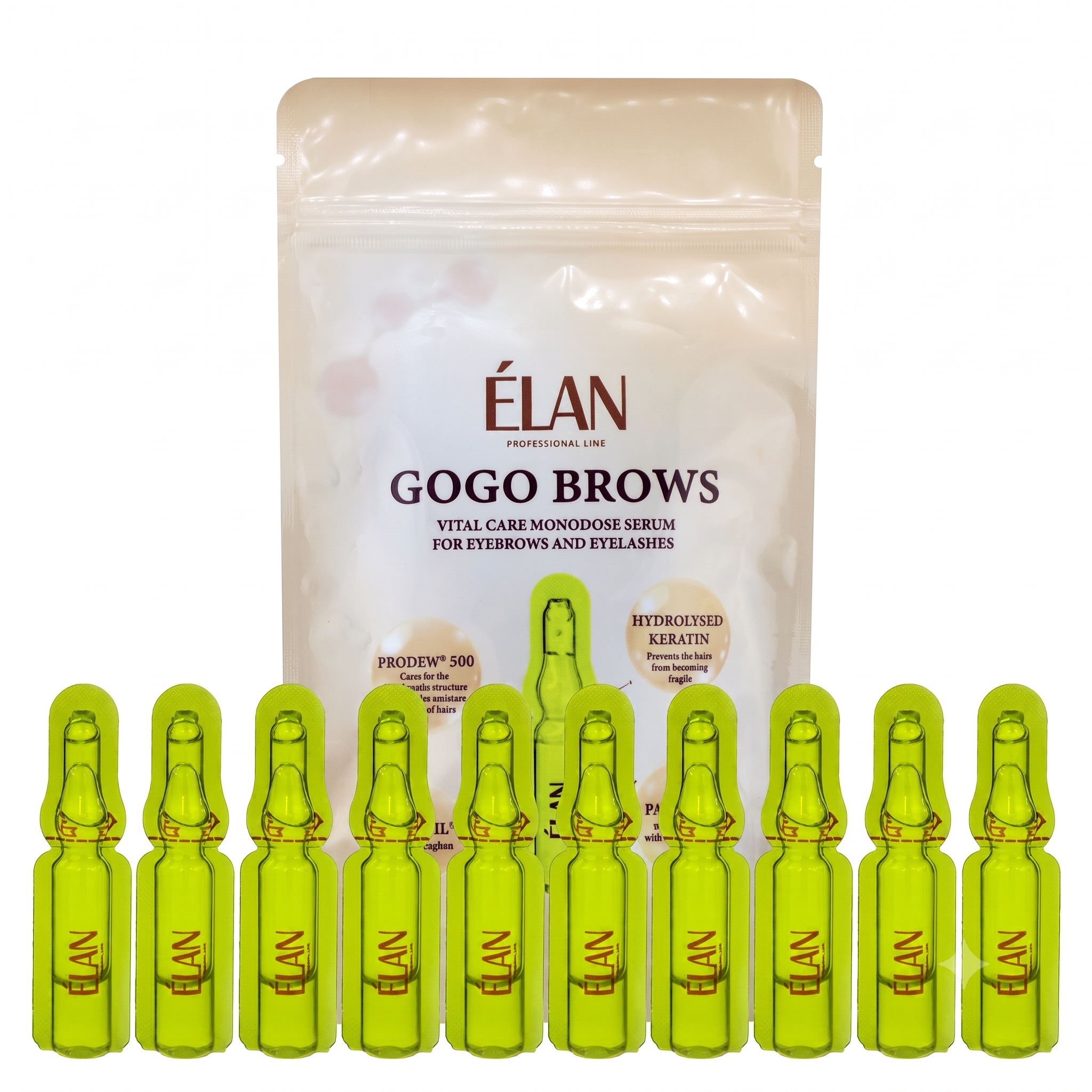 ELAN GoGo Eyebrow And Eyelash Serum 10x1ml
