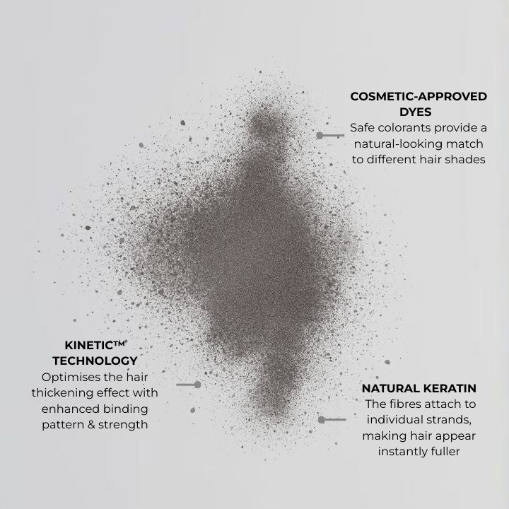 Nanogen plaukų pudra Tamsiai Ruda