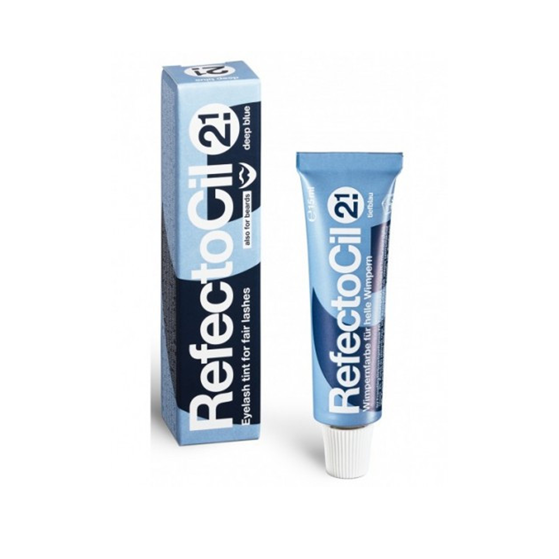 RefectoCil Deep Blue No.2.1 Tint 15ml front packaging