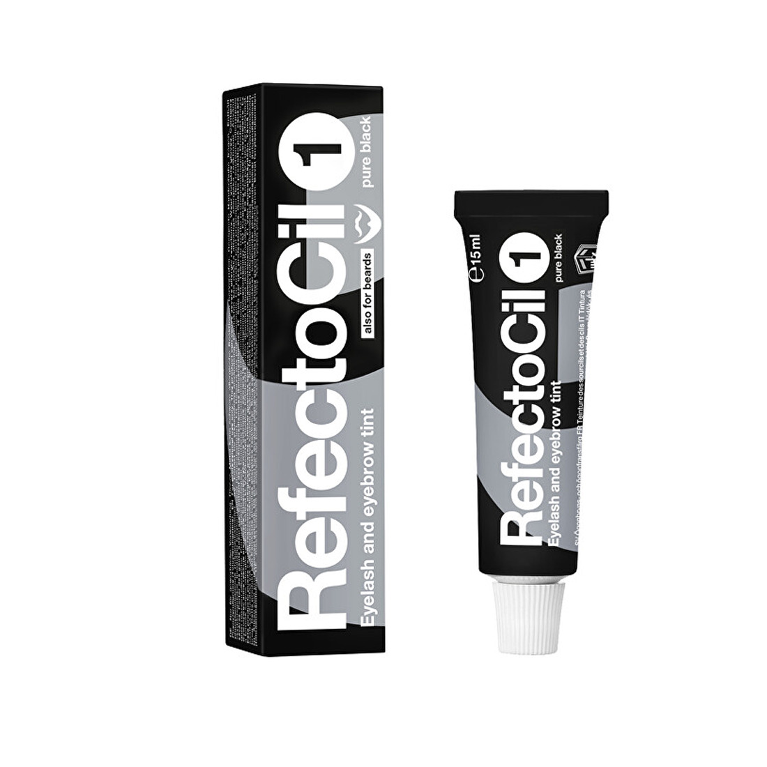 RefectoCil 1 Eyelash and Eyebrow Tint in pure black