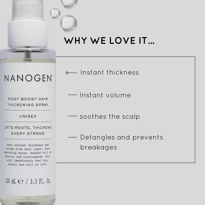 Nanogen šaknų stiprinimo purškiklis skirtas apimčiai 100ml