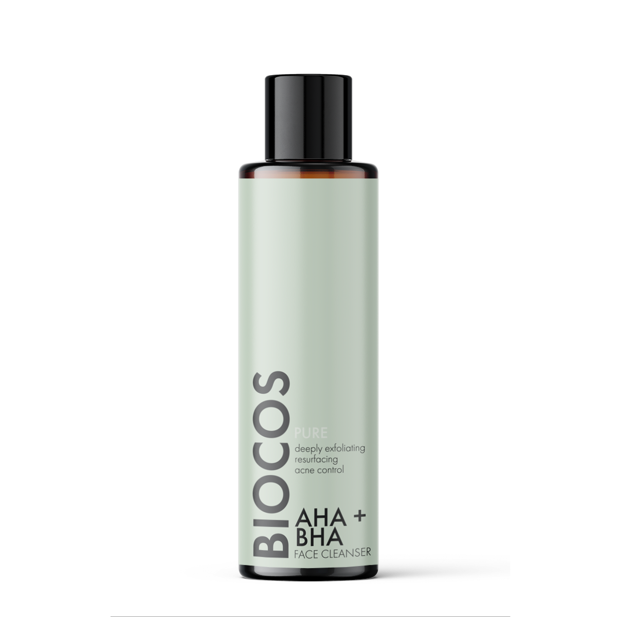 Biocos rūgštinis veido prausiklis AHA+BHA 200ml