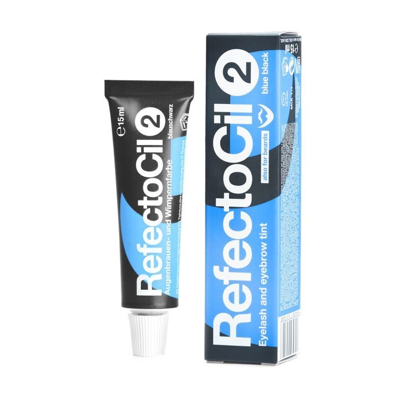 RefectoCil Blue Black No.2 Antakių Ir Blakstienų Dažų 15ml Tūbelė