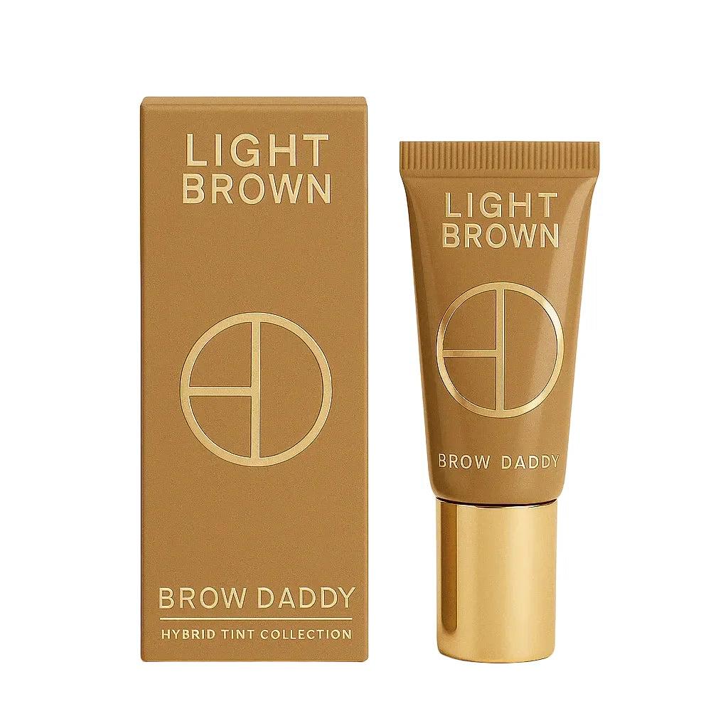 Brow Daddy Light Brown Dažų Tūbelė Ir Dėžutė