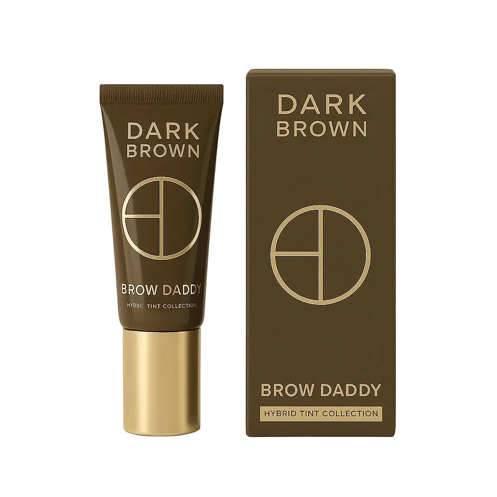 Brow Daddy Dark Brown Dažų Tūbelė Ir Dėžutė