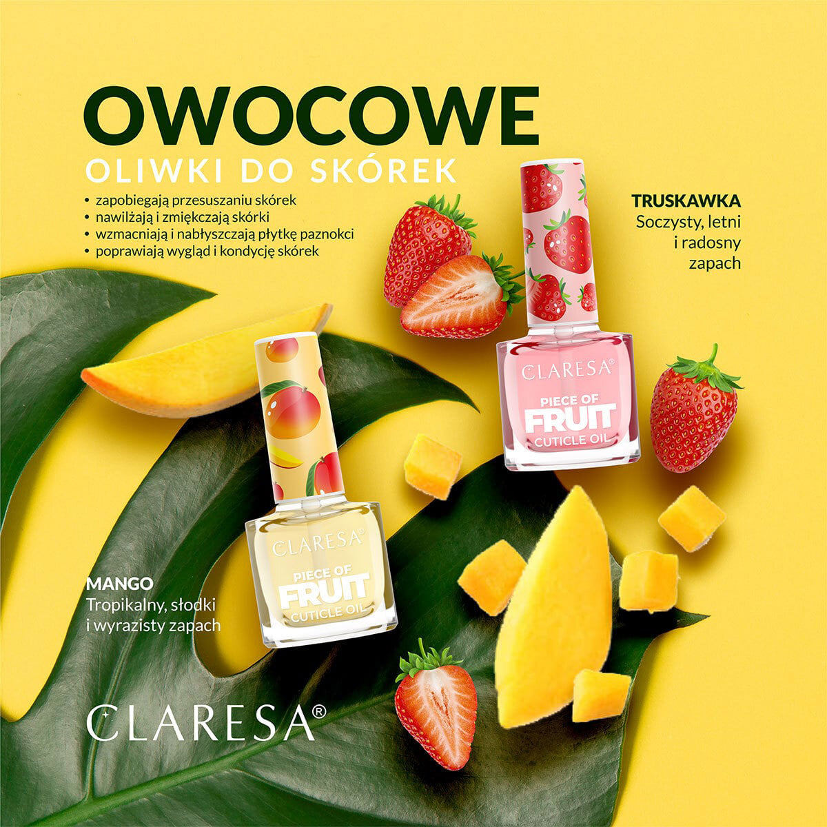 CLARESA Braškių Kvapo Odelių Aliejus 5ml – produkto vaizdas 2