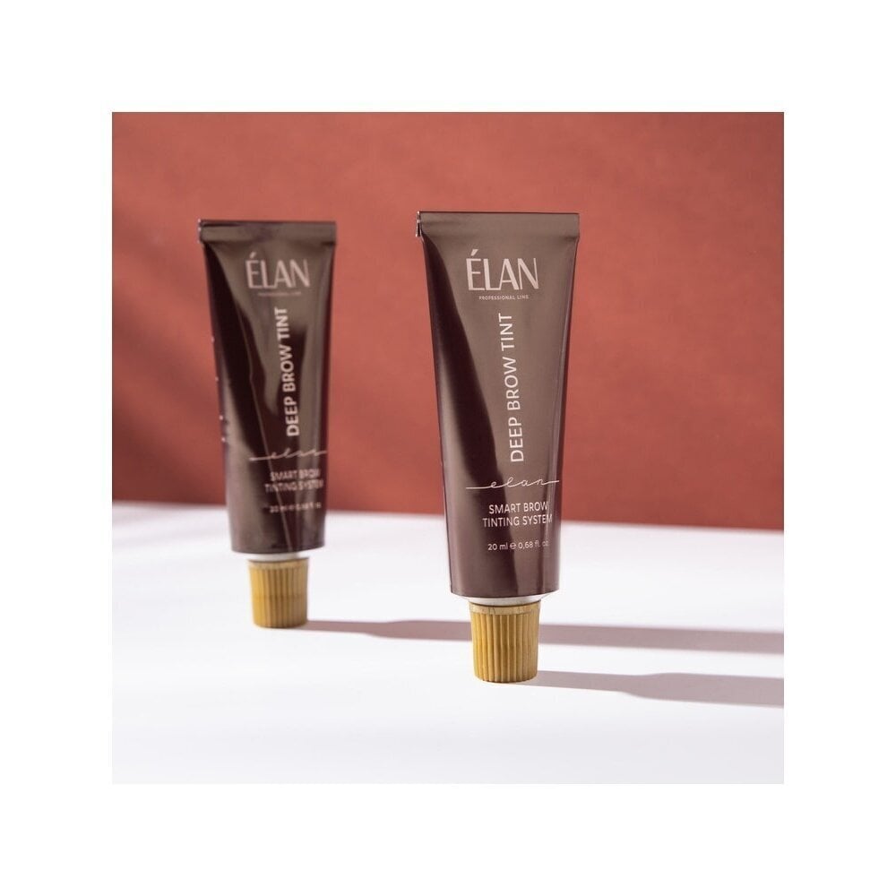 Elan Deep Brow Tint 2.0 Šiltai Rudas Atspalvis