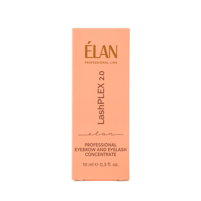 Elan LashPLEX 2.0 Koncentrato Buteliukas Ir Pakuotė