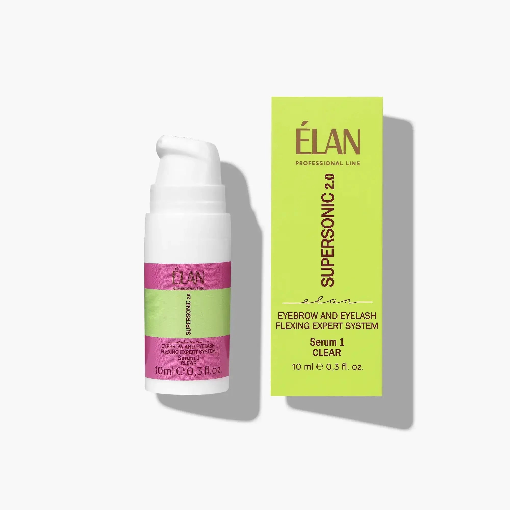 ELAN Supersonic Serum 1 at-home brow and lash lamination serum 10ml