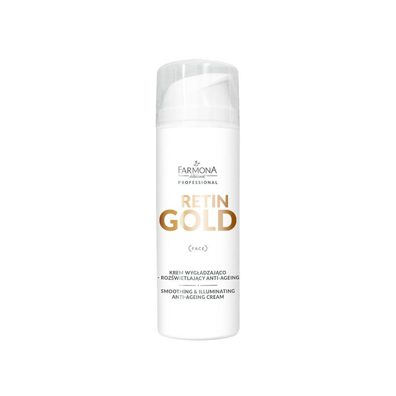 Farmona retin gold smoothing and brightening anti-aging cream 150ml - BVShop