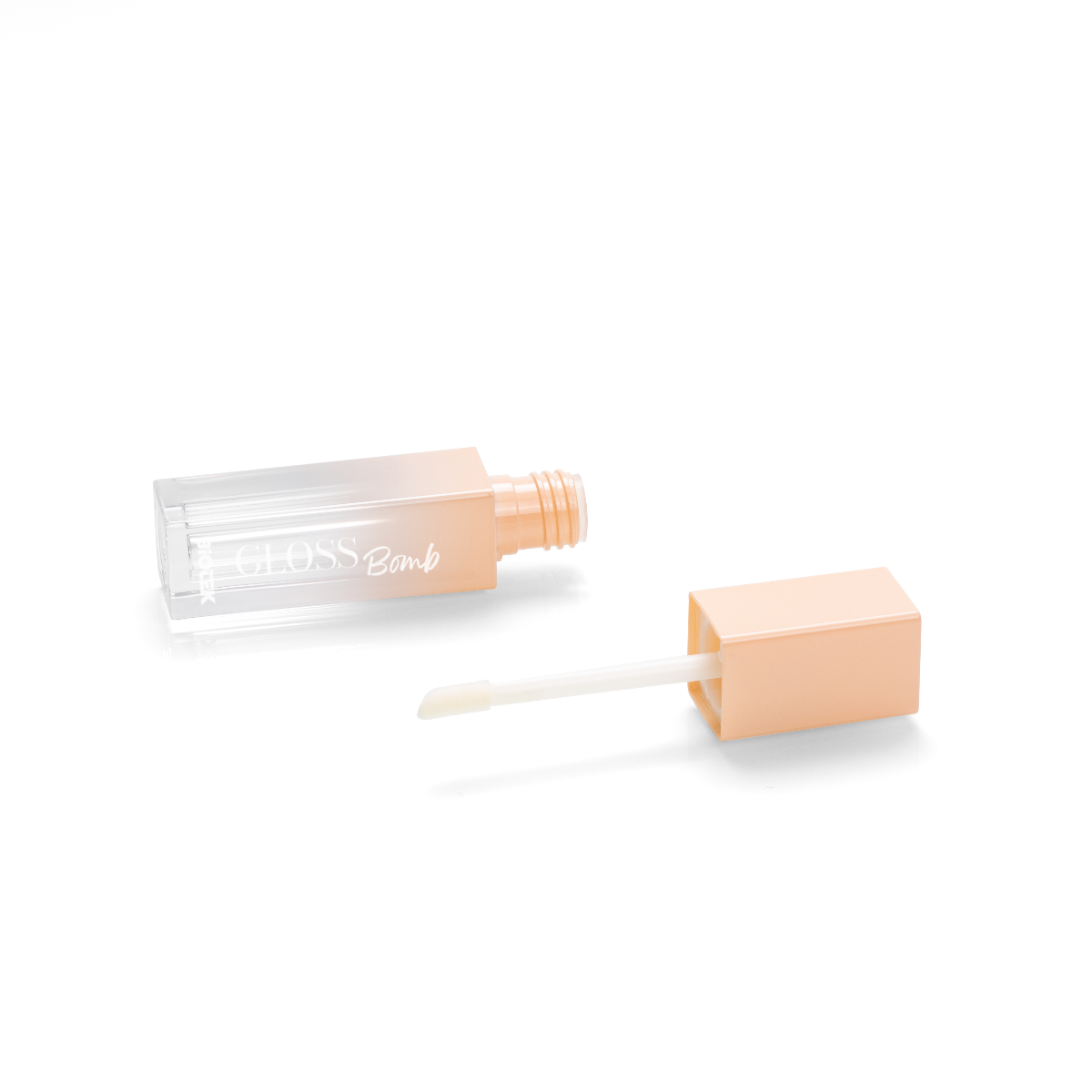 Biotek Gloss Bomb skaidraus lūpų serumo tūbelė 2ml