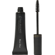 HD Brows Brow Glue Dark Brown-Black pakuotė ir šepetėlis
