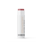 Biocos drėkinamasis lūpų balzamas su spalva STRAWBERRY 4g