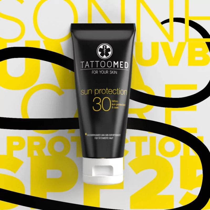 TattooMed Sun Protection SPF30 Kremas Nuo Saulės 100ml – produkto vaizdas 2